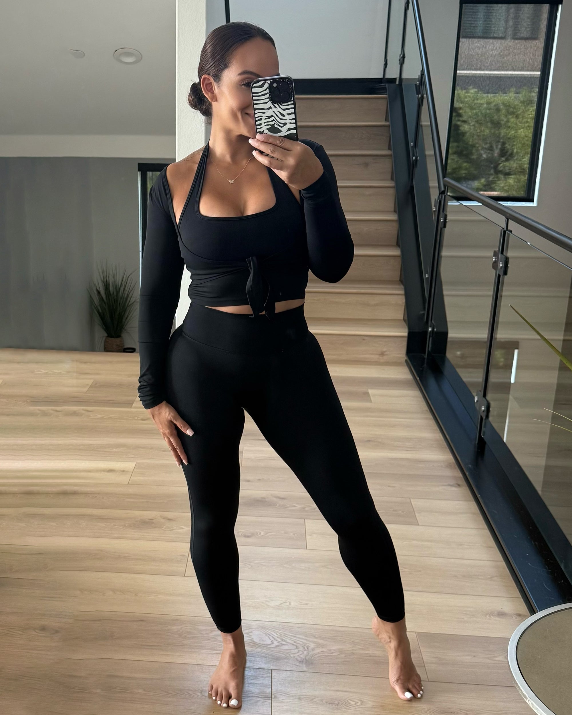 Luxe 3-Piece Jet Black Set